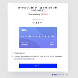 Card Transfer Example